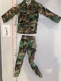 1/6 Scale Modern Era US Army Woodland Camouflage BDU Uniform - GI Joe