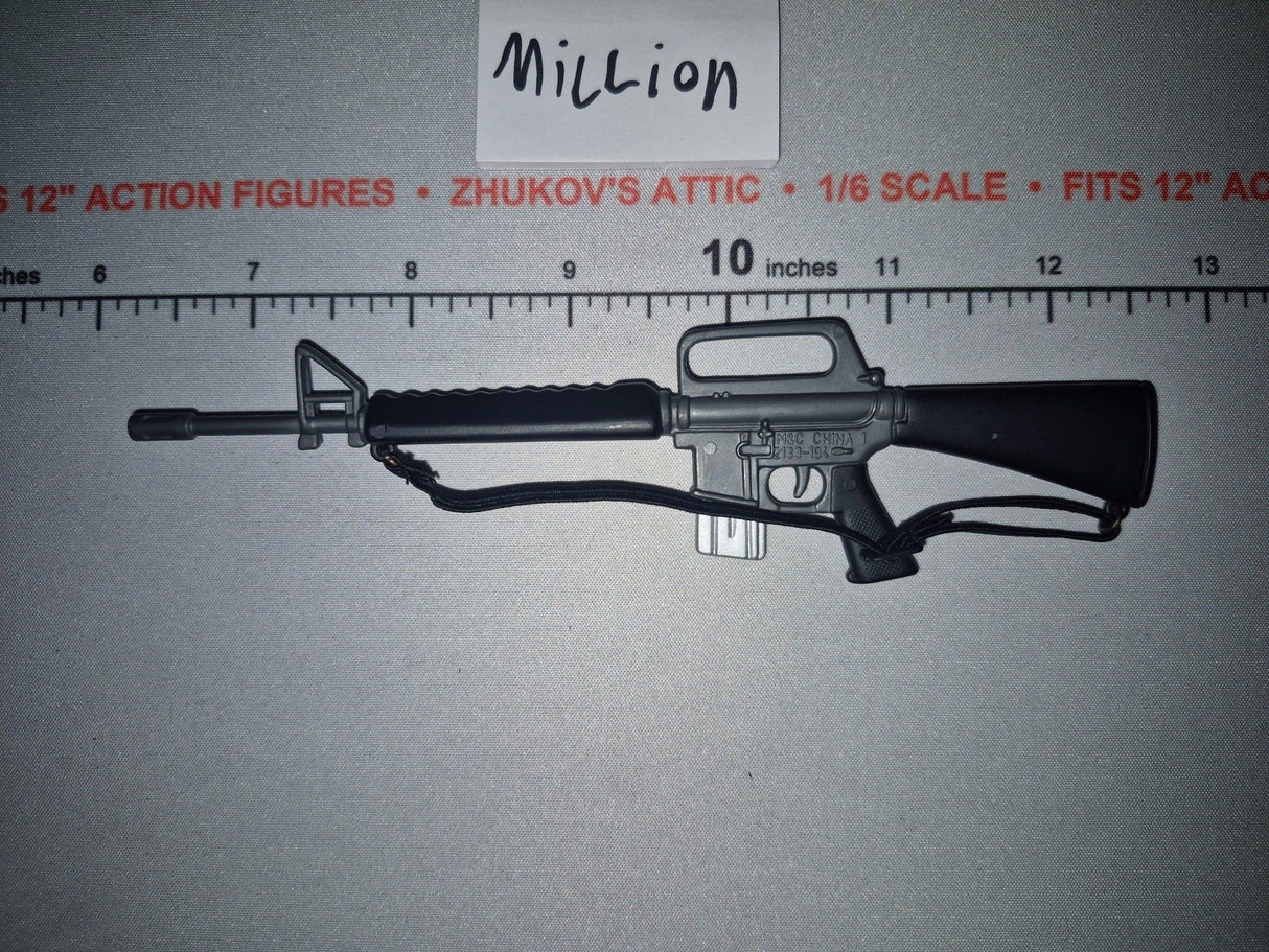 1/6 Scale Vietnam Era US M-16 Rifle with Sling
