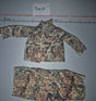 1/6 Scale Modern Civilian Woodland Camouflage Hunting Uniform