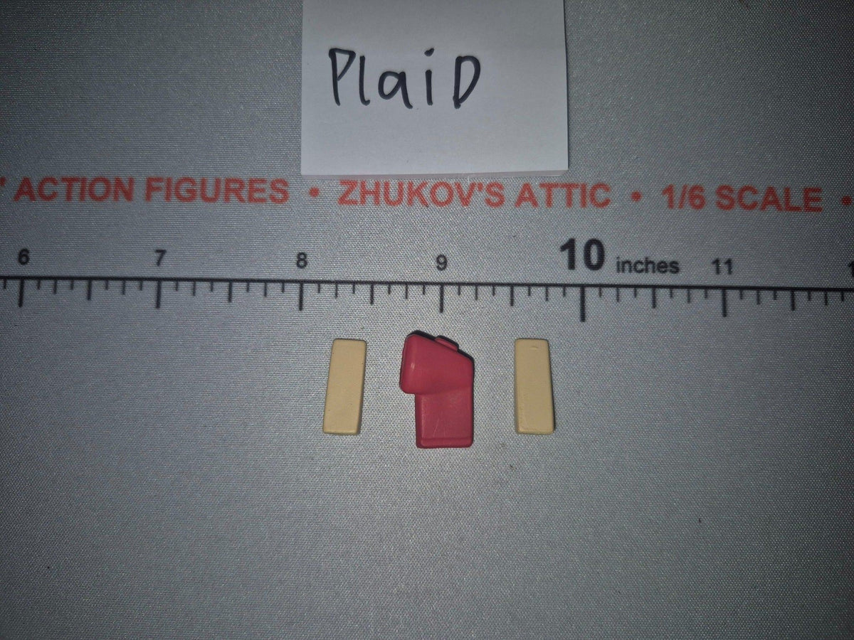 1/6 Scale Modern Firefighter Flashlight and Wedges