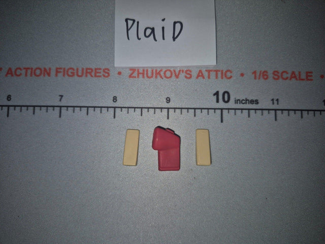 1/6 Scale Modern Firefighter Flashlight and Wedges