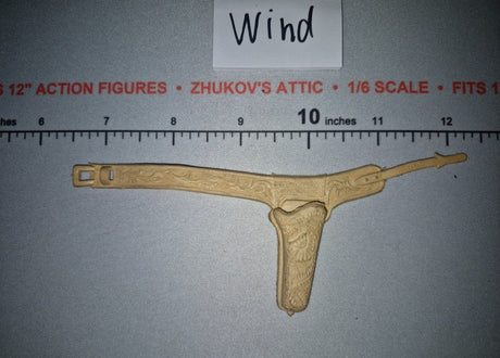 1/6 Scale Western Cowboy  Holster Gun Belt Set - Johnny Weat