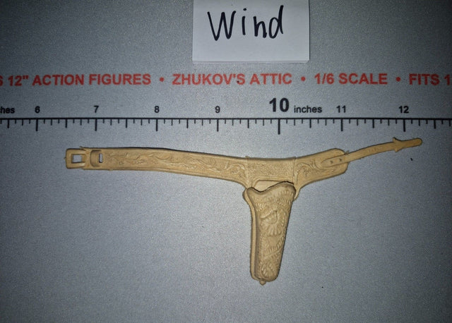 1/6 Scale Western Cowboy  Holster Gun Belt Set - Johnny Weat