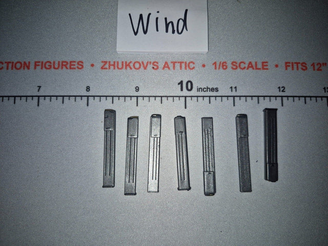 1/6 Scale WWII German MP-40 Magazine Lot - Dragon