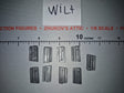 1/6 Scale Vietnam M-16 Magazine Set