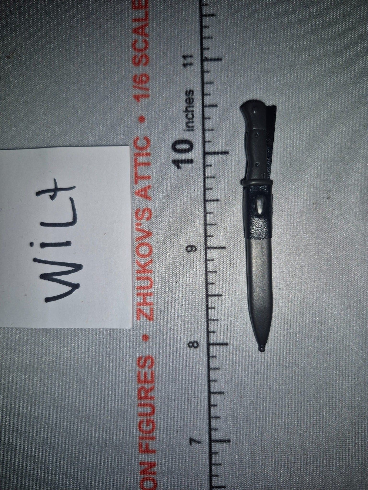 1/6 Scale WWII German Bayonet and Sheath - Dragon