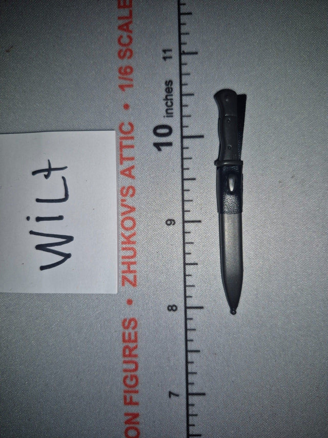 1/6 Scale WWII German Bayonet and Sheath - Dragon