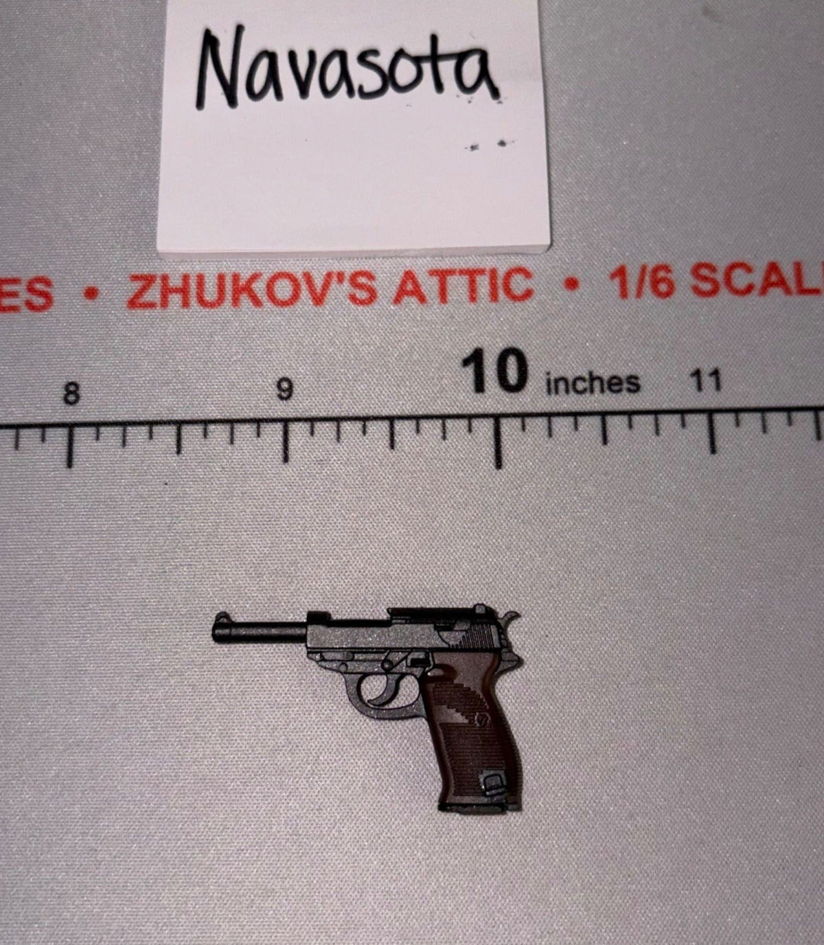 1/6 Scale WWII German Walther P38 Pistol - Dragon