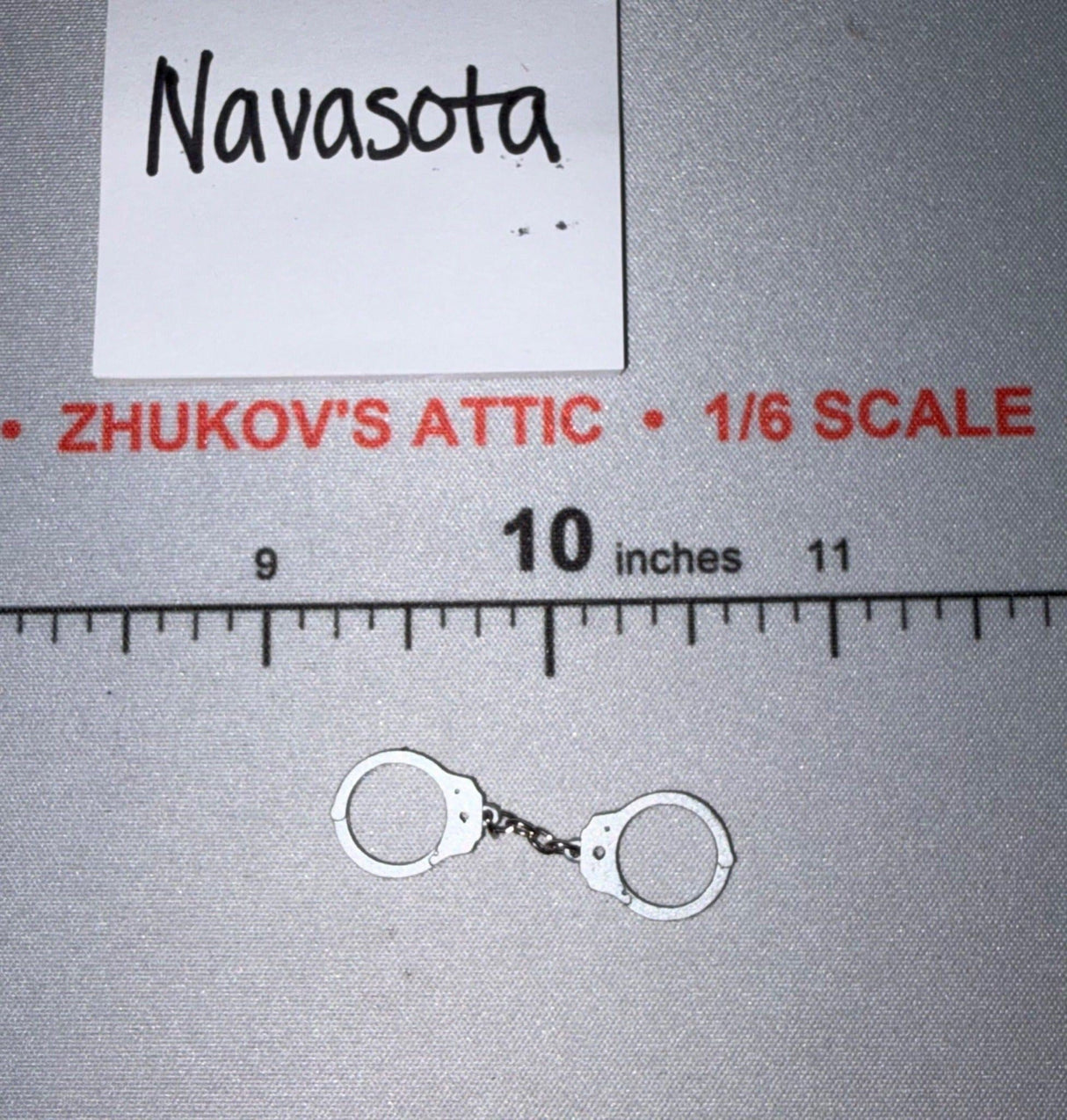 1/6 Scale Modern Era Police Handcuffs - Dragon