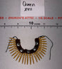 1/6 Scale Native American Western Era Bear Claw Necklace