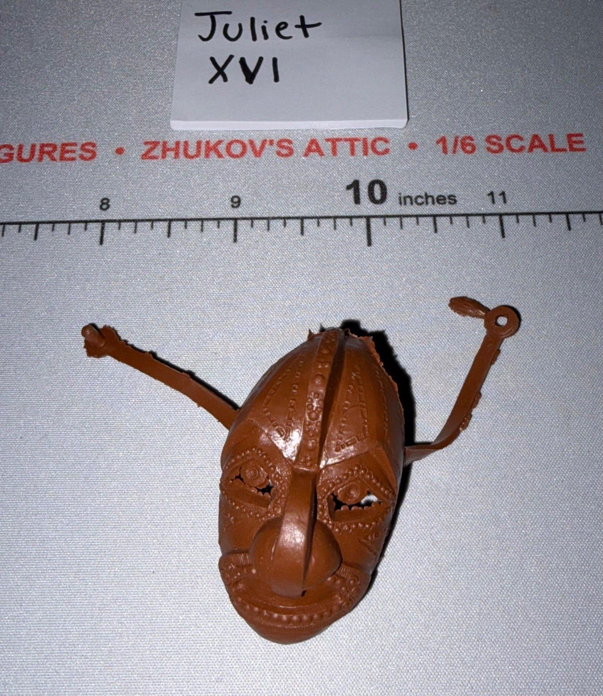 1/6 Scale Native American Tribal Ceremonial Mask - Johnny West