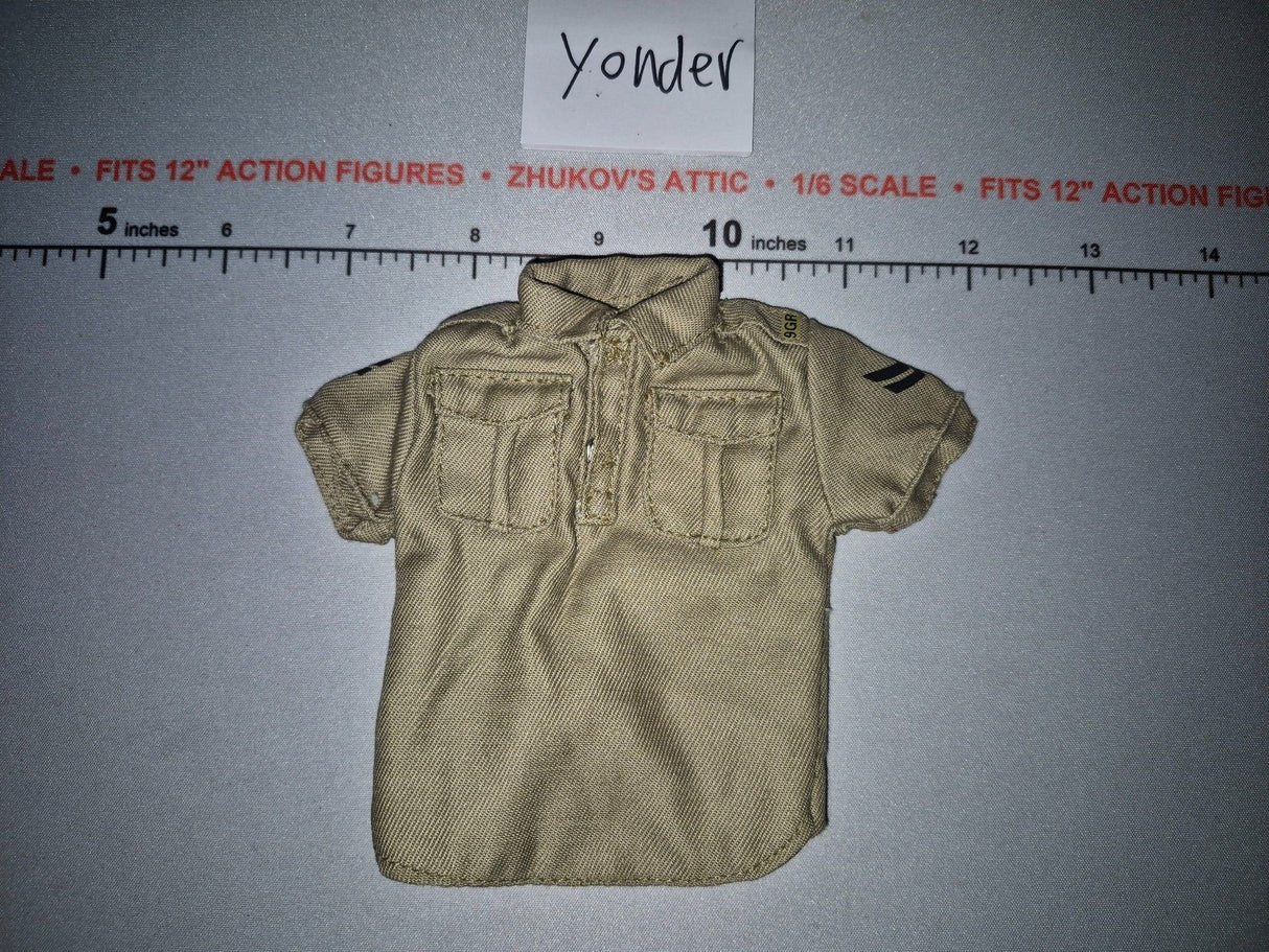 1/6 Scale WWII British Desert Tropical Shirt - Ultimate Soldier