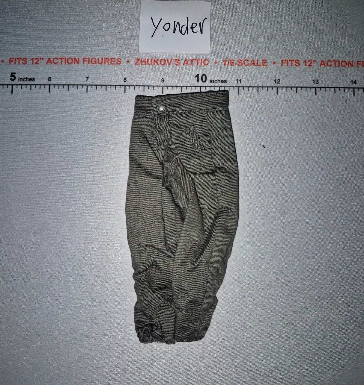 1/6 Scale WWII German Field Grey Uniform Pants - Dragon
