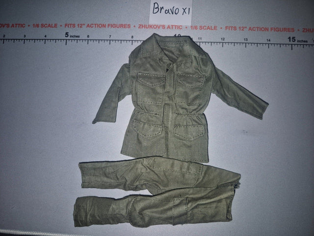 1/6 Scale WWII US Army M43 Uniform Jacket and Trousers Set - SOTW