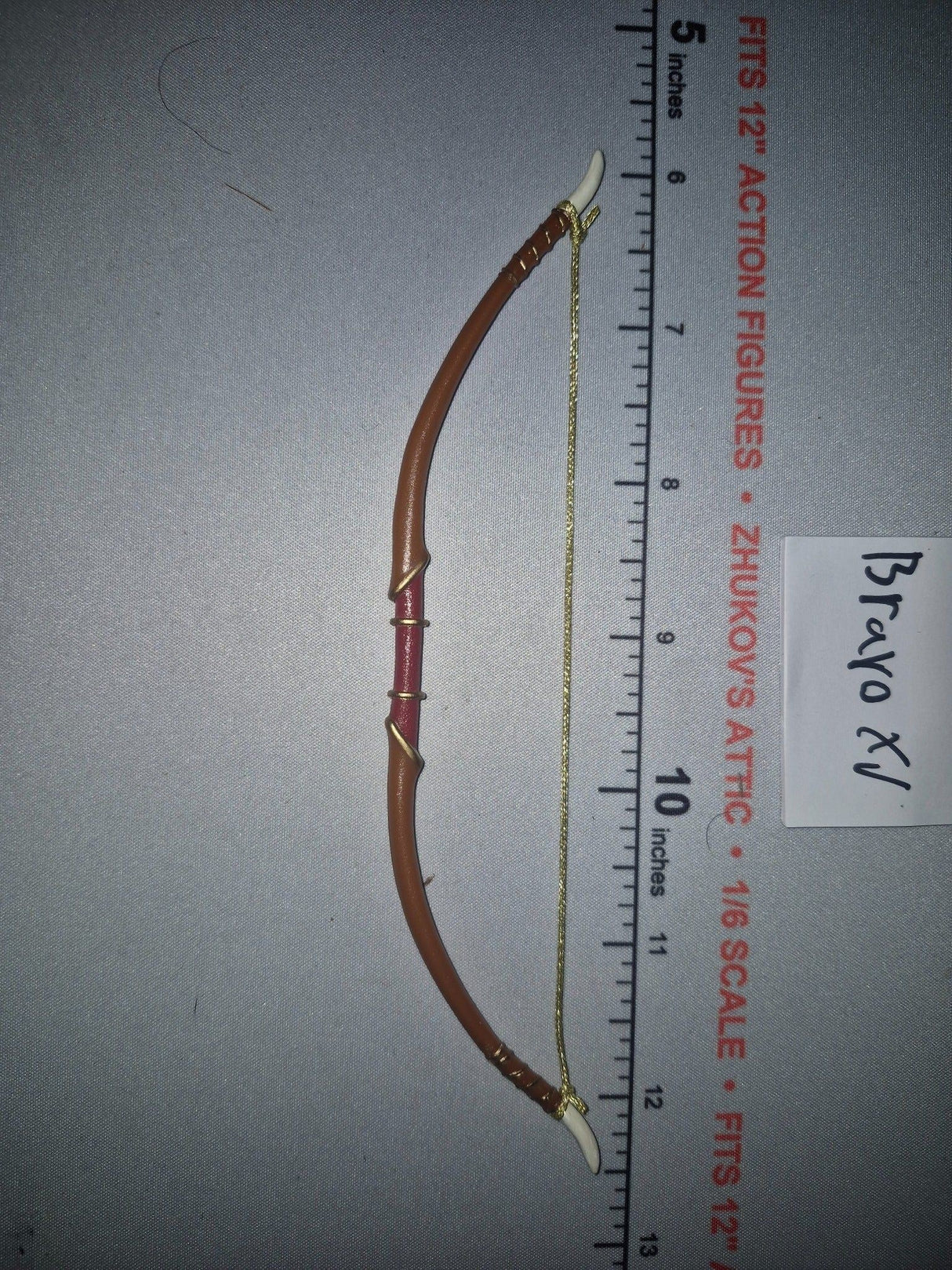1/6 Scale Fantasy Elven Recurve Bow with String