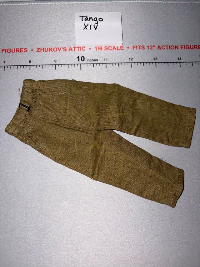 1/6 Scale WWII German Tropical Afrika Korps Pants Trousers