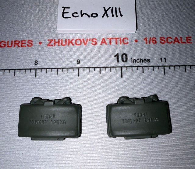 1/6 Scale Vietnam Era Claymore Anti-Personnel Mine Set - Ultimate Soldier