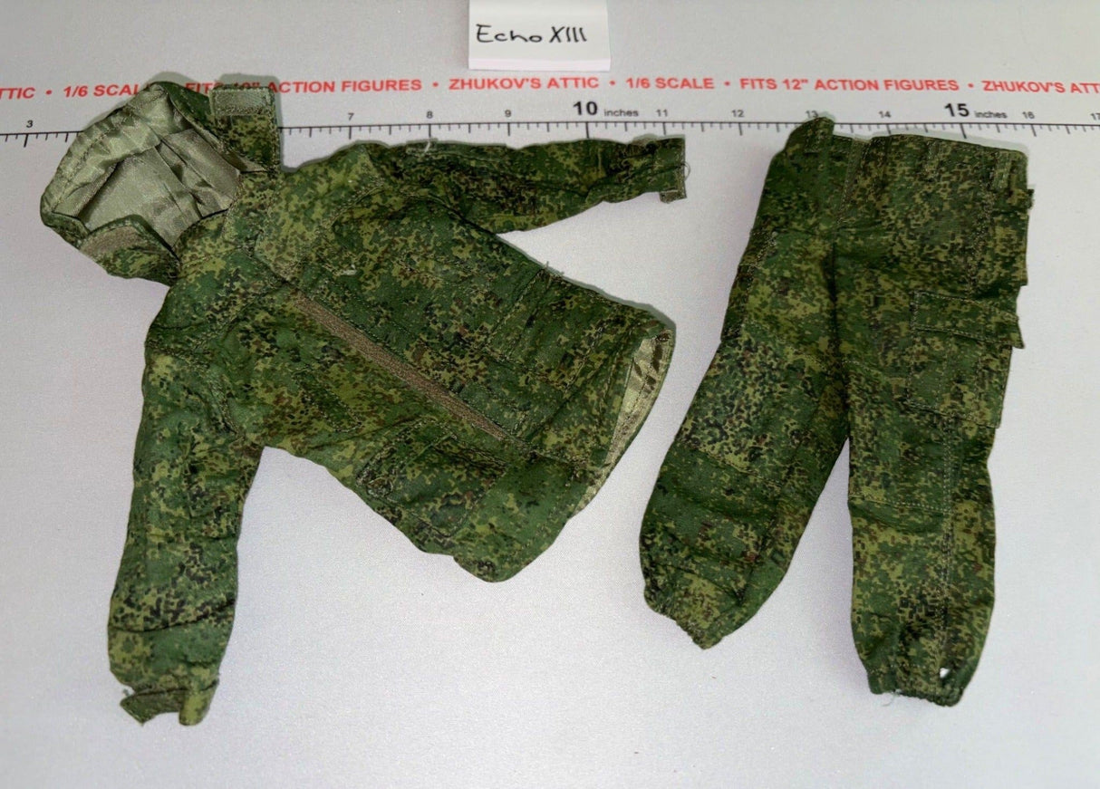 1/6 Scale Modern Era Russian Digital Camouflage Uniform Set - DAM