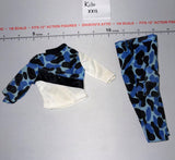 1/6 Scale Modern Era Blue Camouflage Two-Piece Uniform