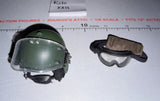 1/6 Scale Modern Era Russian Helmet and Dust Goggles Set - DAM