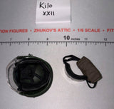 1/6 Scale Modern Era Russian Helmet and Dust Goggles Set - DAM
