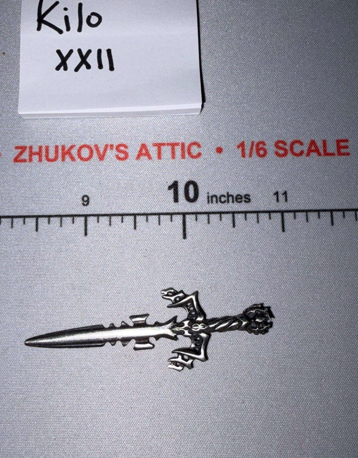 1/6 Scale Medieval Fantasy Metal Dagger