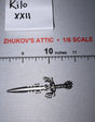 1/6 Scale Medieval Fantasy Metal Dagger