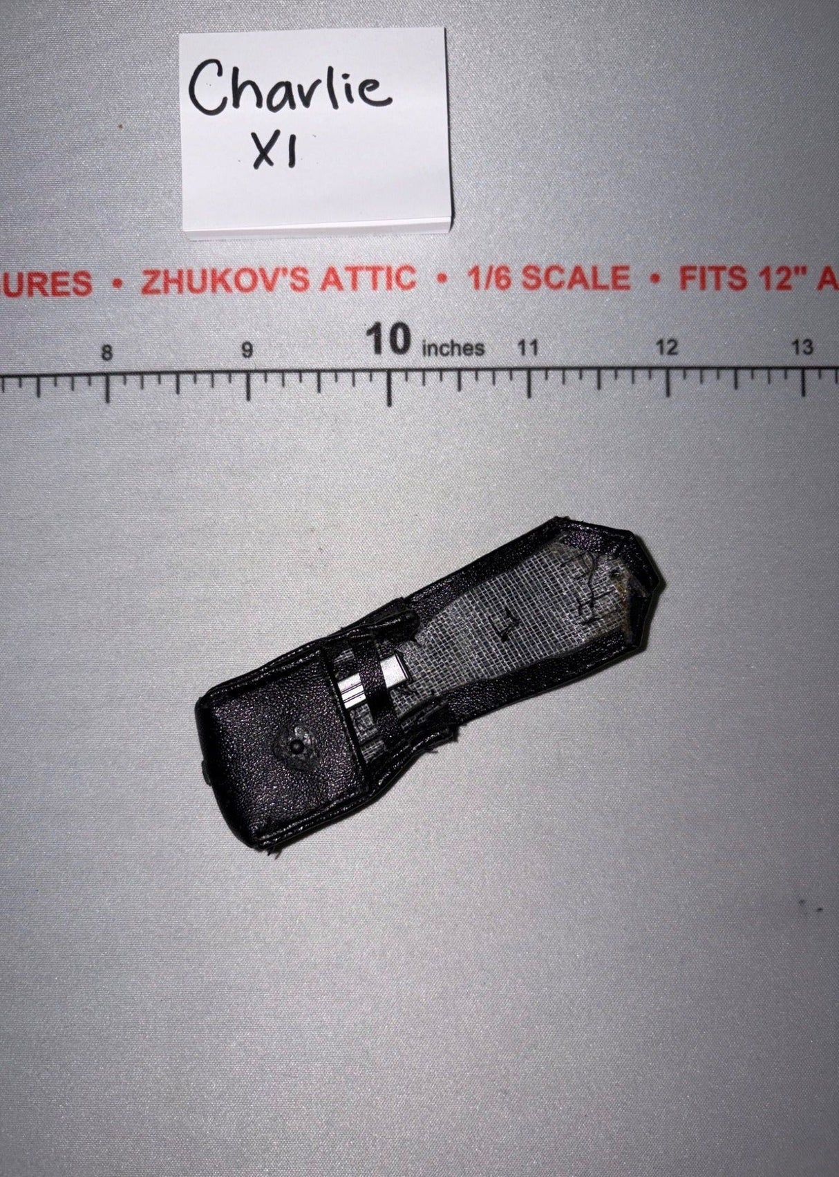 1/6 Scale WWII German Leather Ammunition Pouch