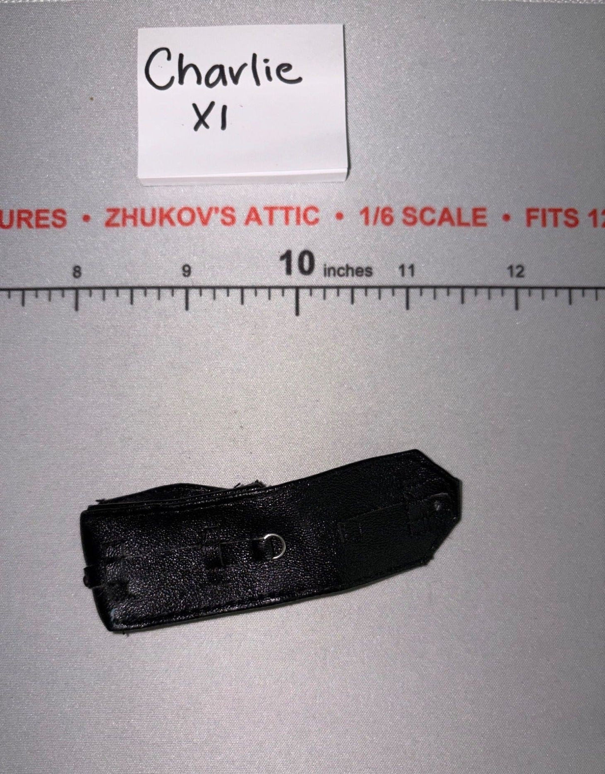 1/6 Scale WWII German Leather Ammunition Pouch