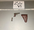 1/6 Scale WWII German Pistol and Holster - Dragon