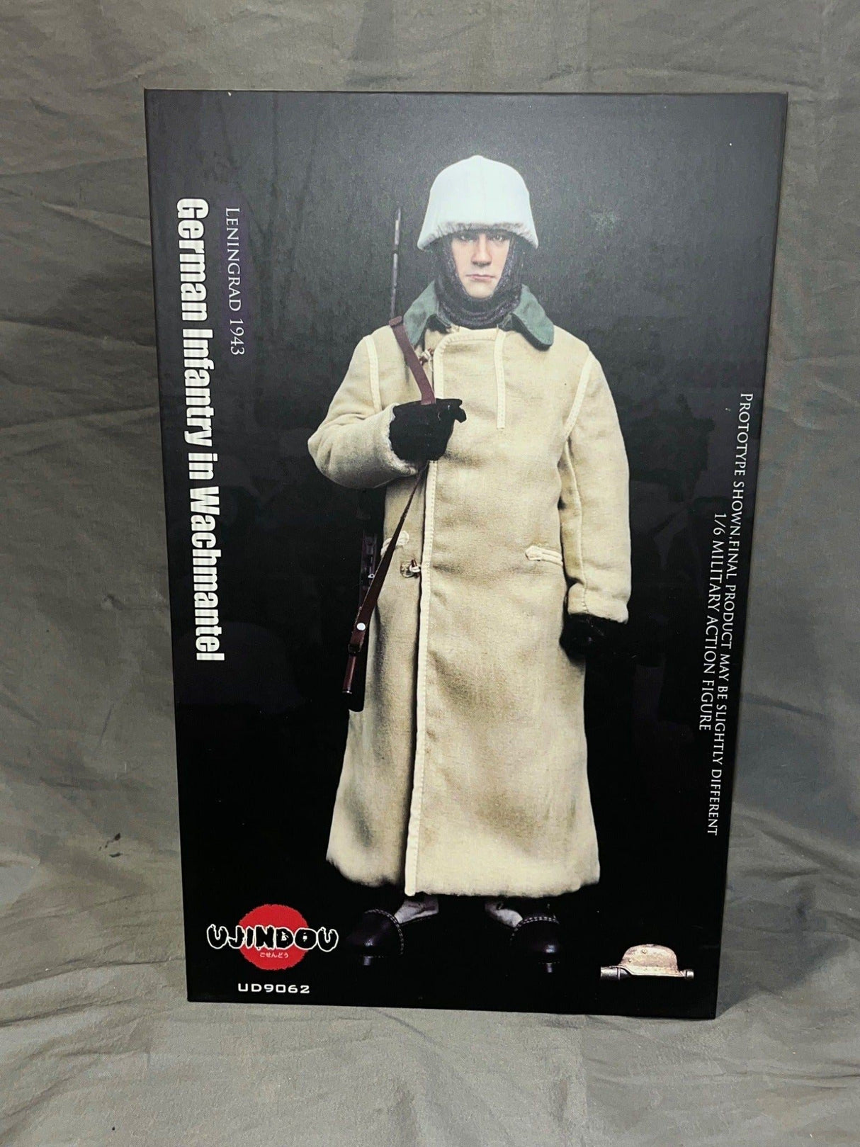 1/6 Scale WWII German Infantry in Wachmantel Leningrad 1943 Figure - NIB Ujindou UD9062