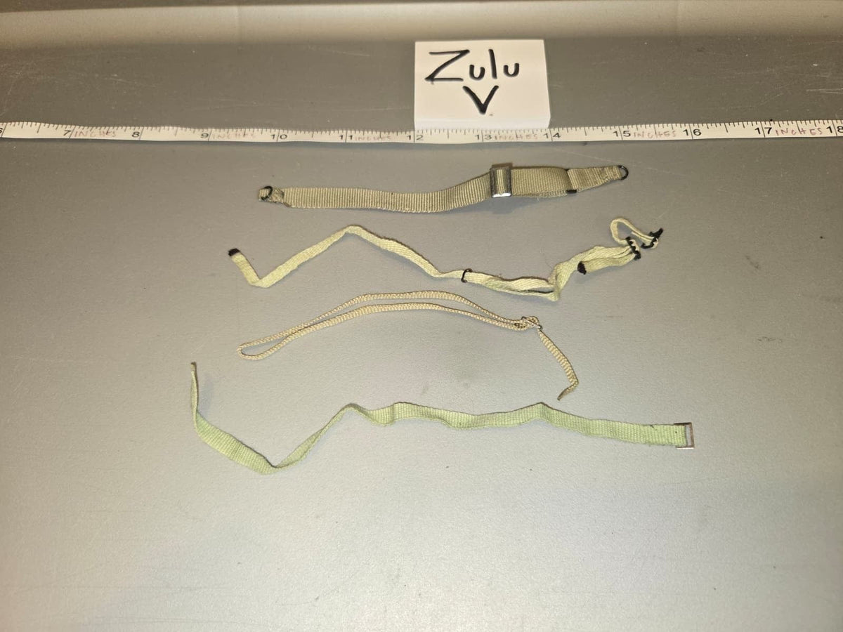 1/6 Scale WWII US Belts and Straps Lot
