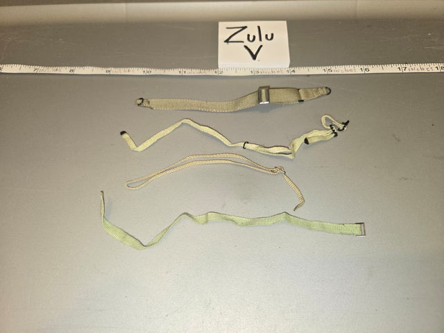 1/6 Scale WWII US Belts and Straps Lot