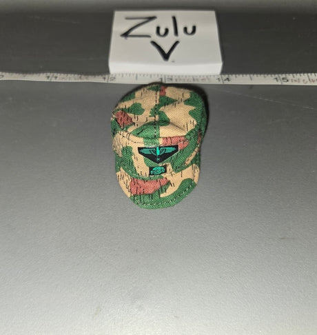 1/6 Scale WWII German Marsh Camouflage Field Cap- ITPT