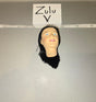 1/6 Scale Female Head Sculpt with Black Hair