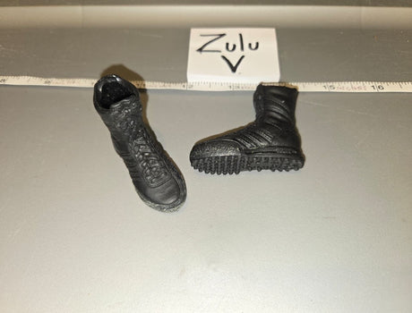 1/6 Scale Modern Era Black Combat Boots - BBI