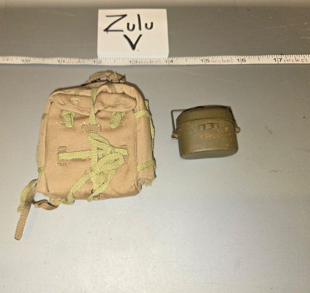 1/6 Scale WWII Japanese Field Pack and Mess Kit Set