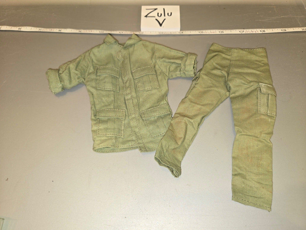 1/6 Scale Vietnam Era US Army Jungle Fatigue Uniform Set - SOTW