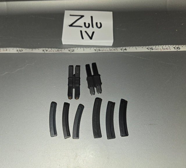 1/6 Scale Modern MP-5 Magazine Lot