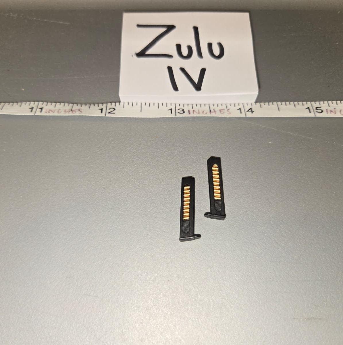 1/6 Scale Modern Era Pistol Magazine Lot - DAM