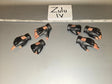 1/6 Scale Modern Era Fingerless Tactical Gloves Set