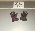1/6 Scale WWII US Era Brown Gloves Set