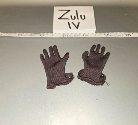 1/6 Scale WWII US Era Brown Gloves Set
