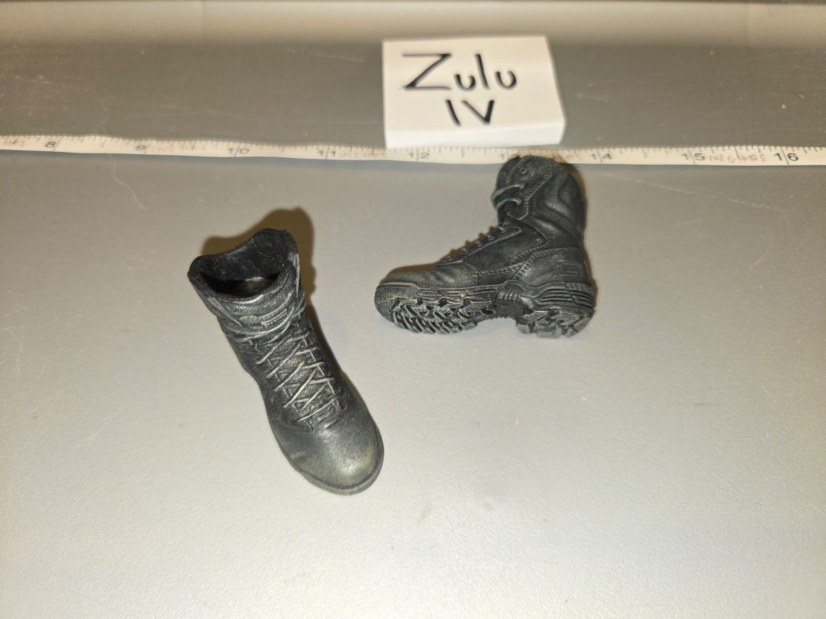 1/6 Scale Modern Era Black Combat Boots