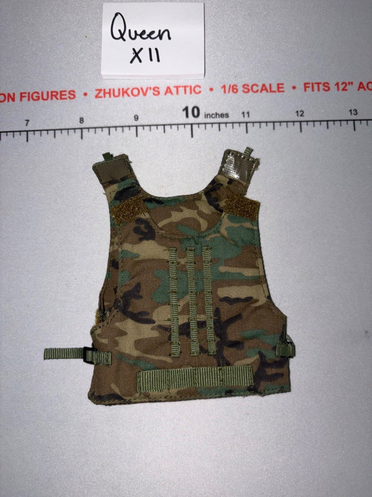 1/6 Scale Modern Era Woodland Body Armor