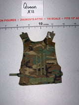 1/6 Scale Modern Era Woodland Body Armor