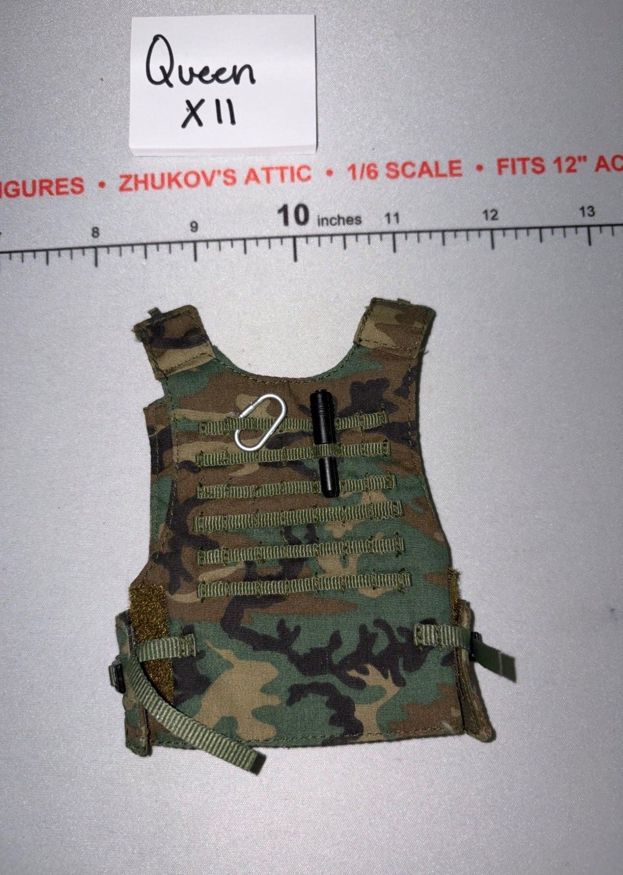 1/6 Scale Modern Era Woodland Body Armor