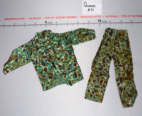 1/6 Scale WWII US Marine Corps Frog Skin Camouflage Uniform - SOTW