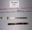 1/6 Scale Medieval Fantasy Sword with Scabbard