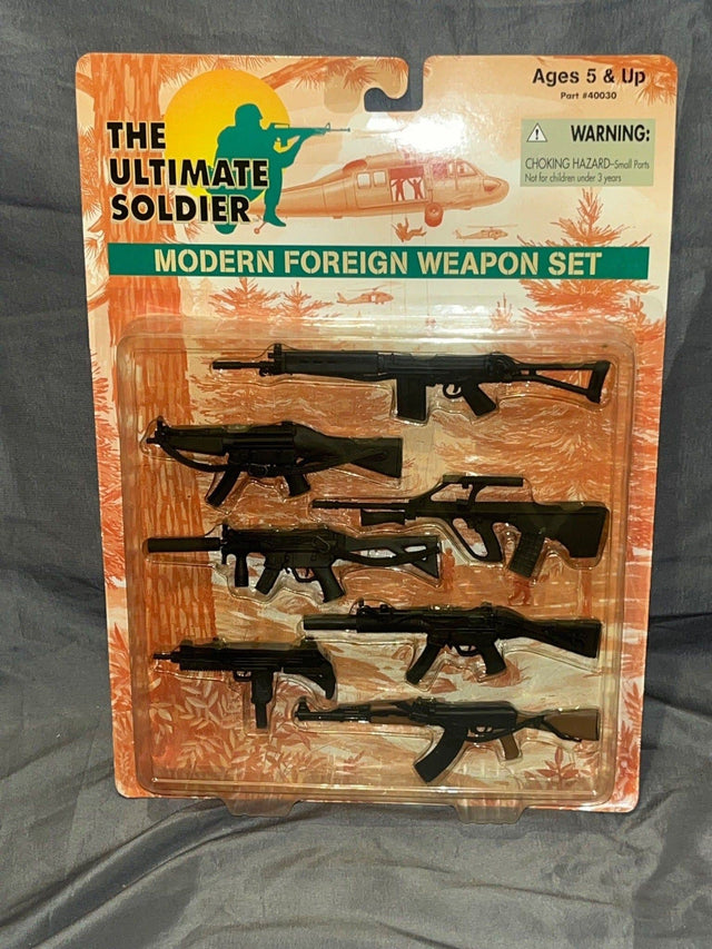 1/6 Scale Ultimate Soldier Modern Foreign Weapon Set - NIB